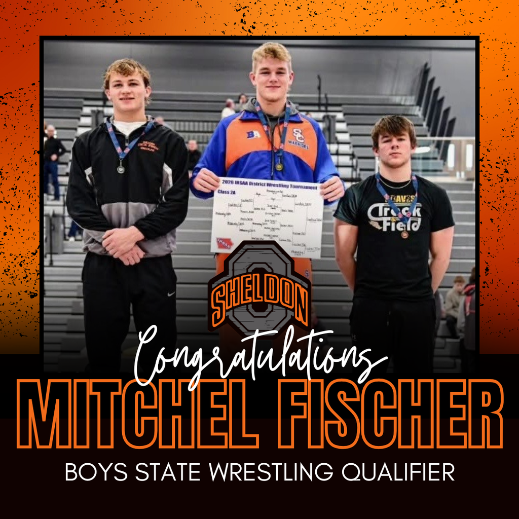 Congratulations to our Orab boys wrestlers on their outstanding performances at District Wrestling today! We are proud of your hard work, determination, and the way you represented Orab wrestling!  A special shoutout to Mitchel Fischer, who qualified for Boys State Wrestling with a 2nd-place finish in his weight class!   Great job as well to Jack Leng, Kolt Roos, and Ayden Miller on earning 3rd-place finishes in their brackets.