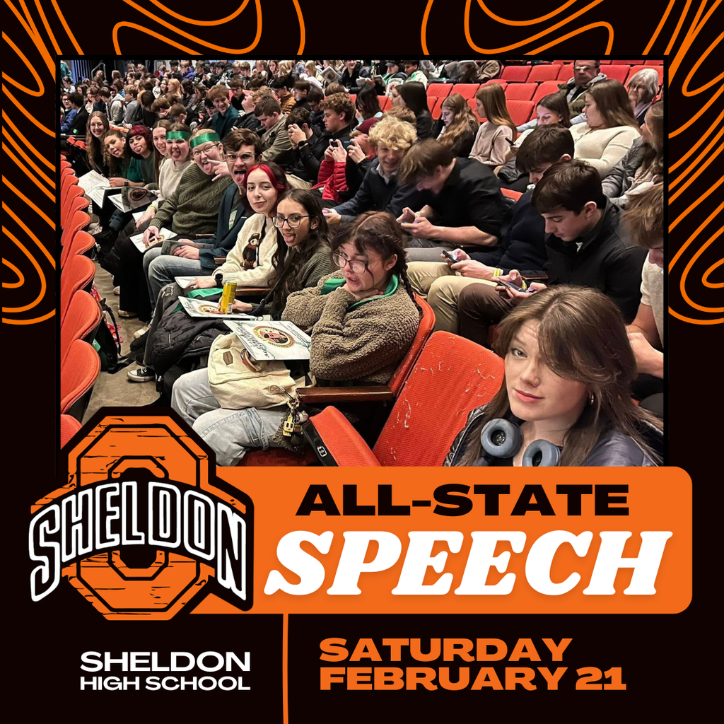 It was a GREAT day at All-State Speech yesterday! Congratulations to our Sheldon High School All-State performers on this outstanding achievement — we are so proud of your hard work and dedication!
