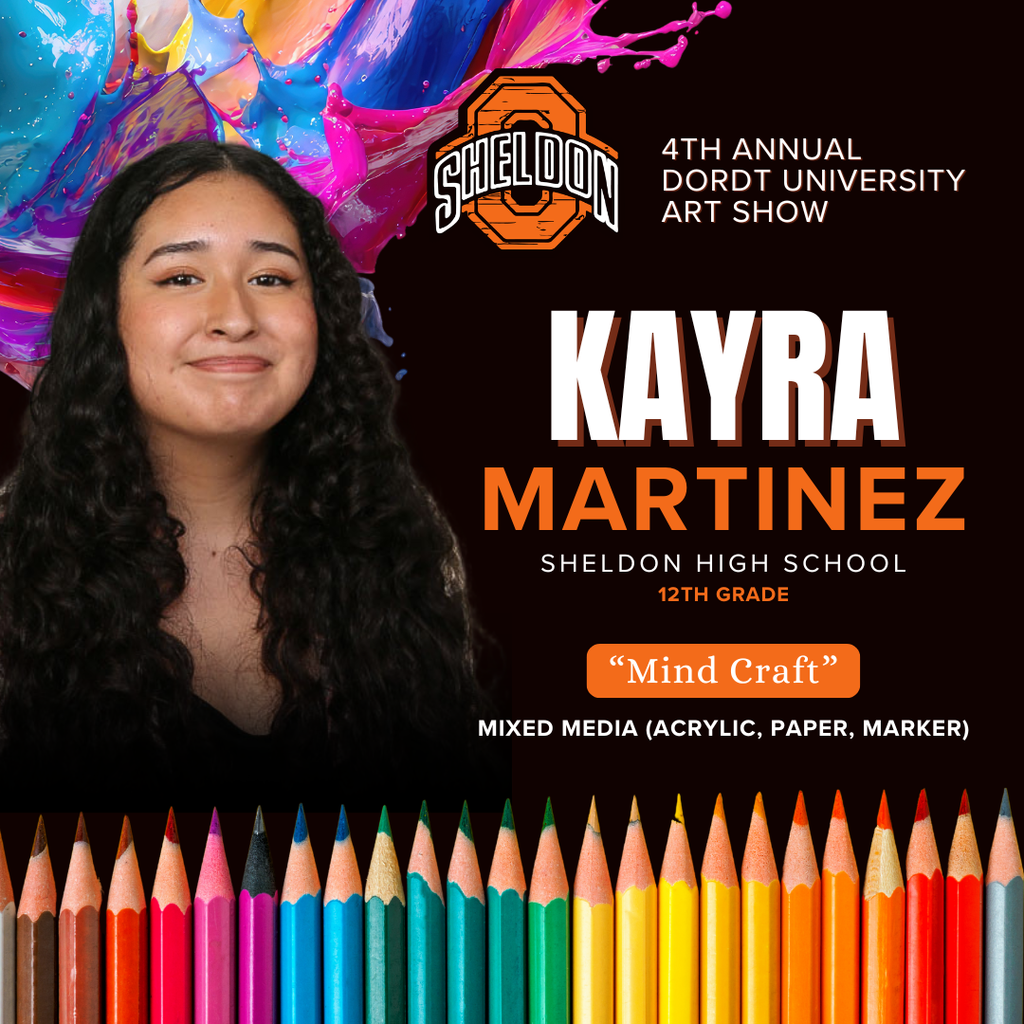 The results are in for the 4th Annual Dordt University High School Art Showcase! This year, entries were submitted from 12 different high schools.  Congratulations to the following students whose artwork was selected for the show — an outstanding accomplishment and well-deserved recognition! 🎨👏  SHOW DATES: The exhibit will be on display in the Dordt University Campus Center Art Gallery from March 17–31 and is open to the public daily from 8:00 a.m. to 10:00 p.m.  A Showcase Reception will be held on Tuesday, March 31, from 7:00–8:00 p.m. Everyone is welcome to attend and celebrate these talented artists! Go Orabs!