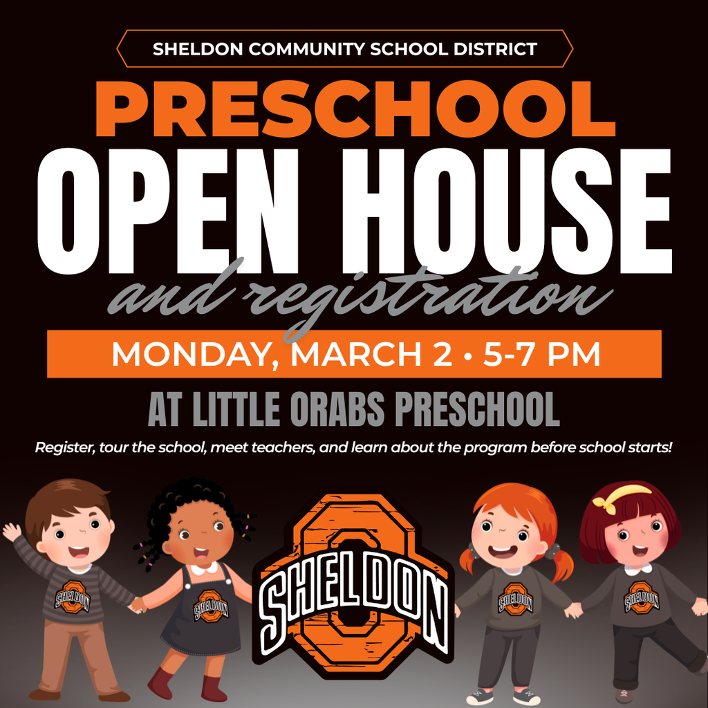 Preschool Open House is Tonight! Do you have a child who’s ready for preschool? Tour our Little Orabs Preschool, meet our teachers, and get registered for the 2026–27 school year. We can’t wait to welcome your family!  📅 Monday, March 2 ⏰ 5-7 pm 📍 Little Orabs Preschool