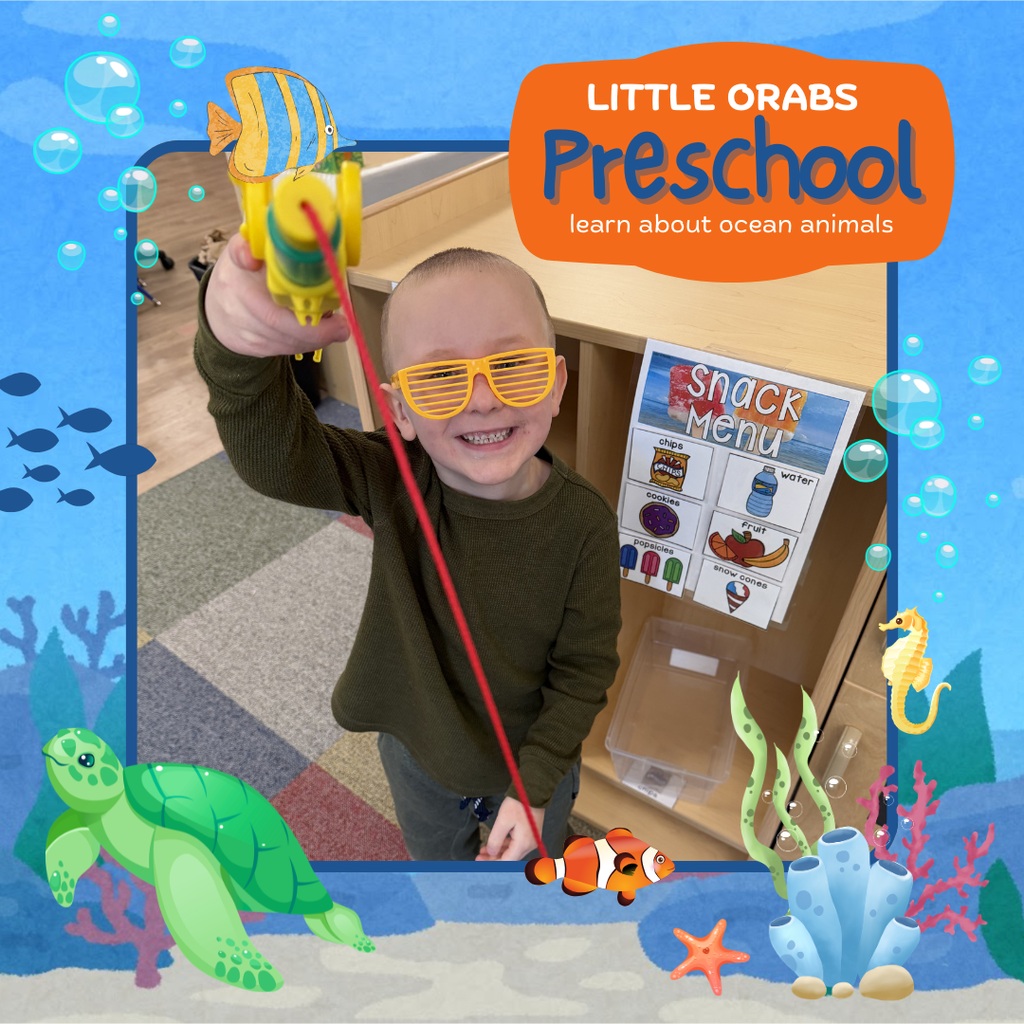 Our Little Orab Preschool students had so much fun diving into their ocean animal learning adventure!