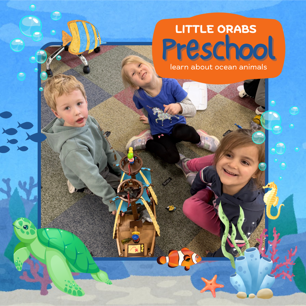 Our Little Orab Preschool students had so much fun diving into their ocean animal learning adventure!