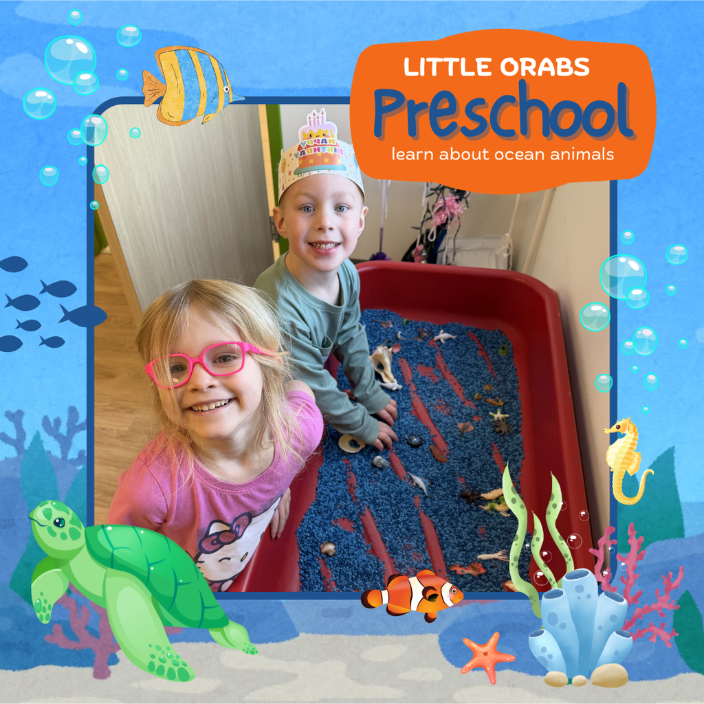 Our Little Orab Preschool students had so much fun diving into their ocean animal learning adventure!