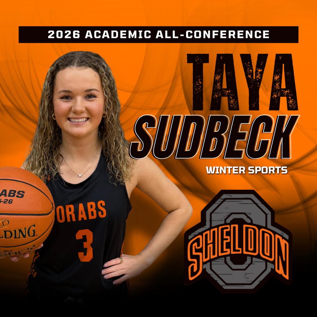 Congratulations to our Sheldon High School students who participated in winter sports and were selected for the 2026 Iowa All-Conference Academic Team! This recognition highlights your outstanding dedication to both athletics and academics. We are proud of your hard work in the classroom and your commitment on the court. Way to represent Sheldon!
