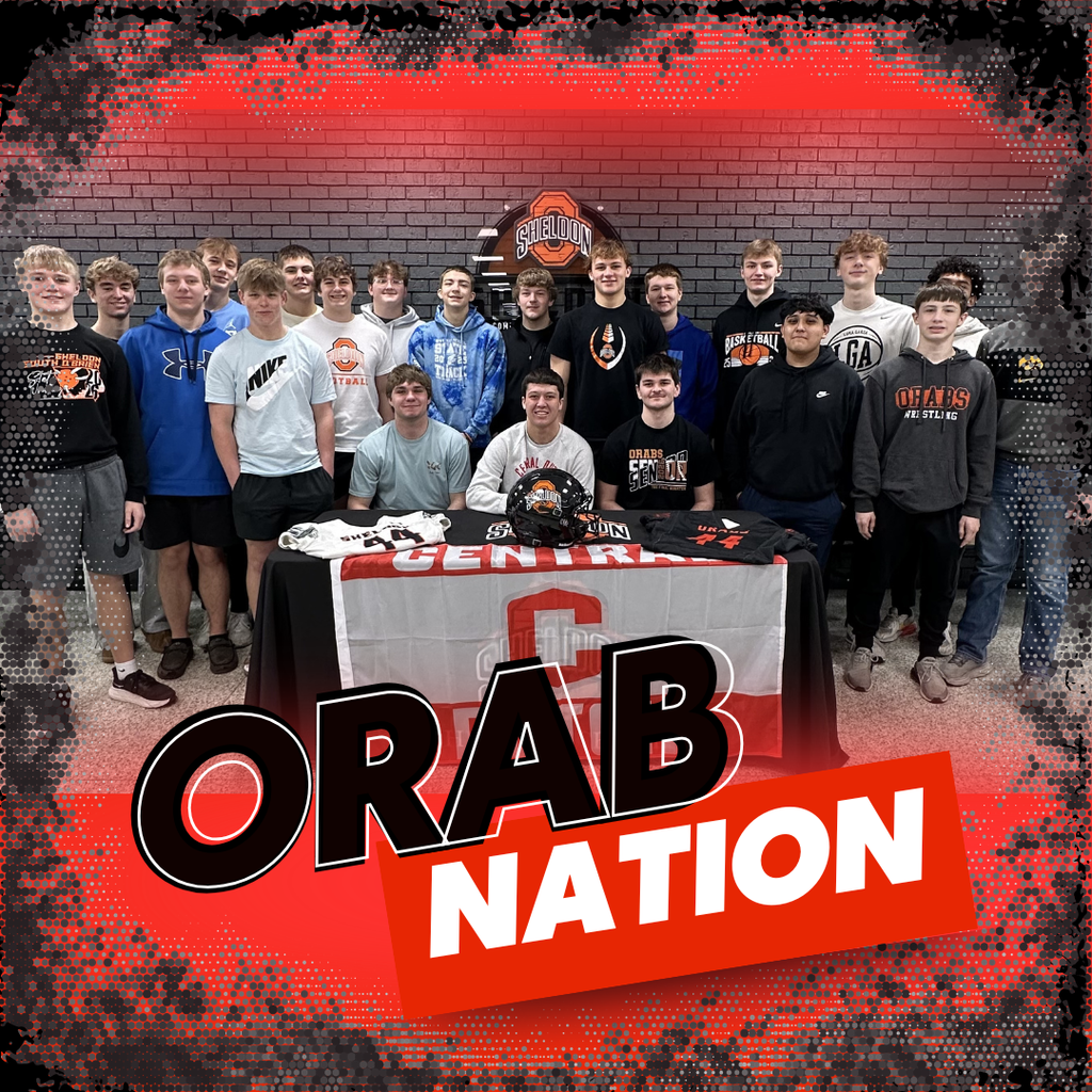 Congratulations to Orab senior Kolt Roos on signing to continue his academic and football career at Central College! We’re proud of your hard work and wish you the best as you take this exciting next step. Go Orabs!