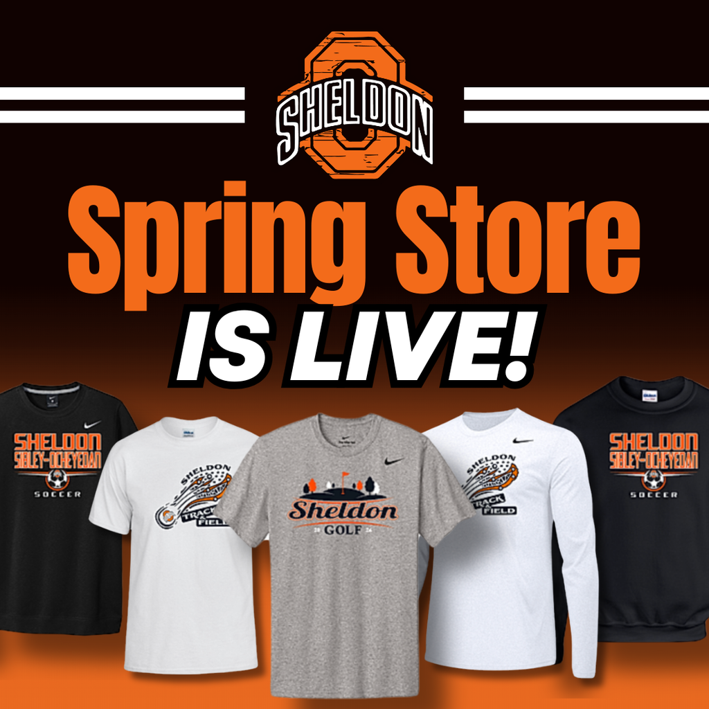 The Orab Spring Store is now live, orders can be placed using the link below!  https://sheldonspringsports2026.itemorder.com/shop/home/  Deadline: Thursday, March 19, 2026 (11:59 PM) Orders will be available at the HS 4-6 weeks from closing of the store.