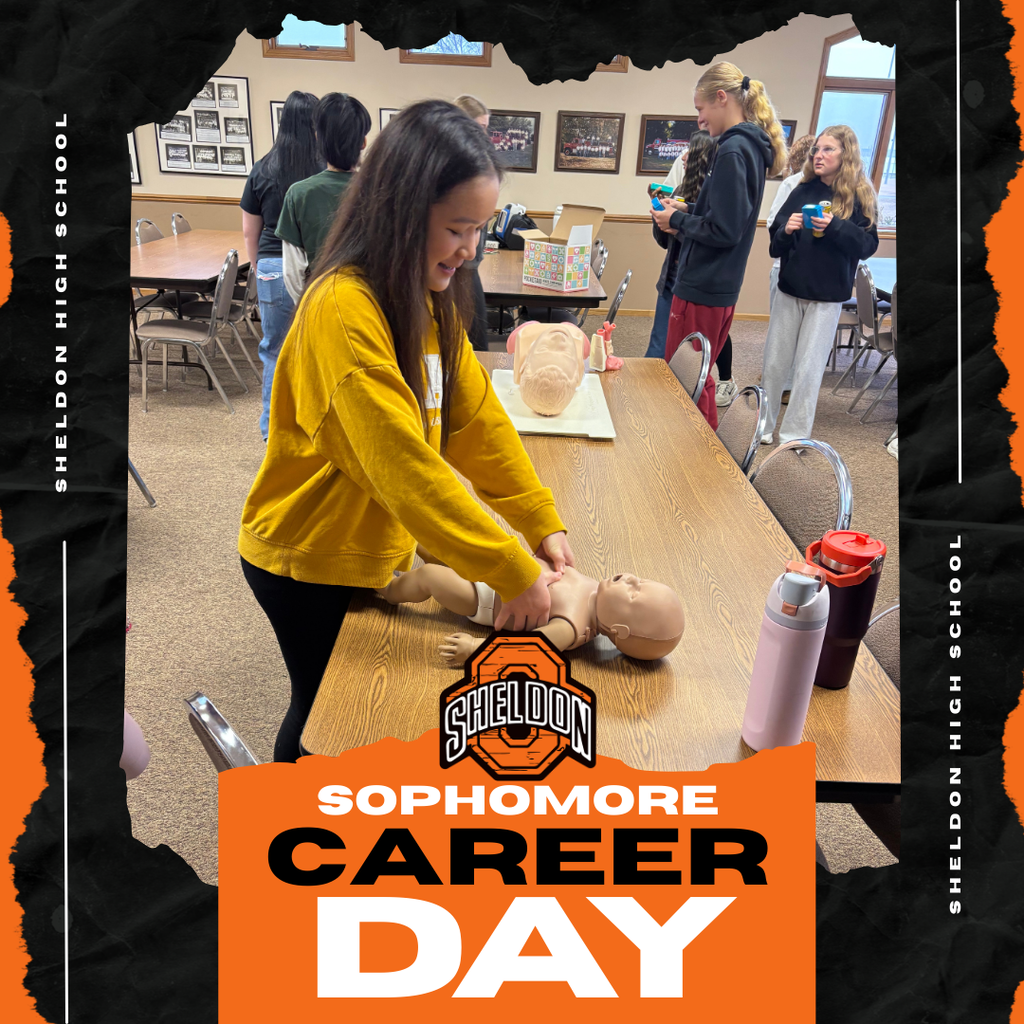 Sheldon High School sophomores recently attended Career Day, where they had the opportunity to explore a wide variety of career paths. Students heard from professionals in different fields, asked questions, and learned about the education, skills, and experiences needed for future success. Go Orabs!