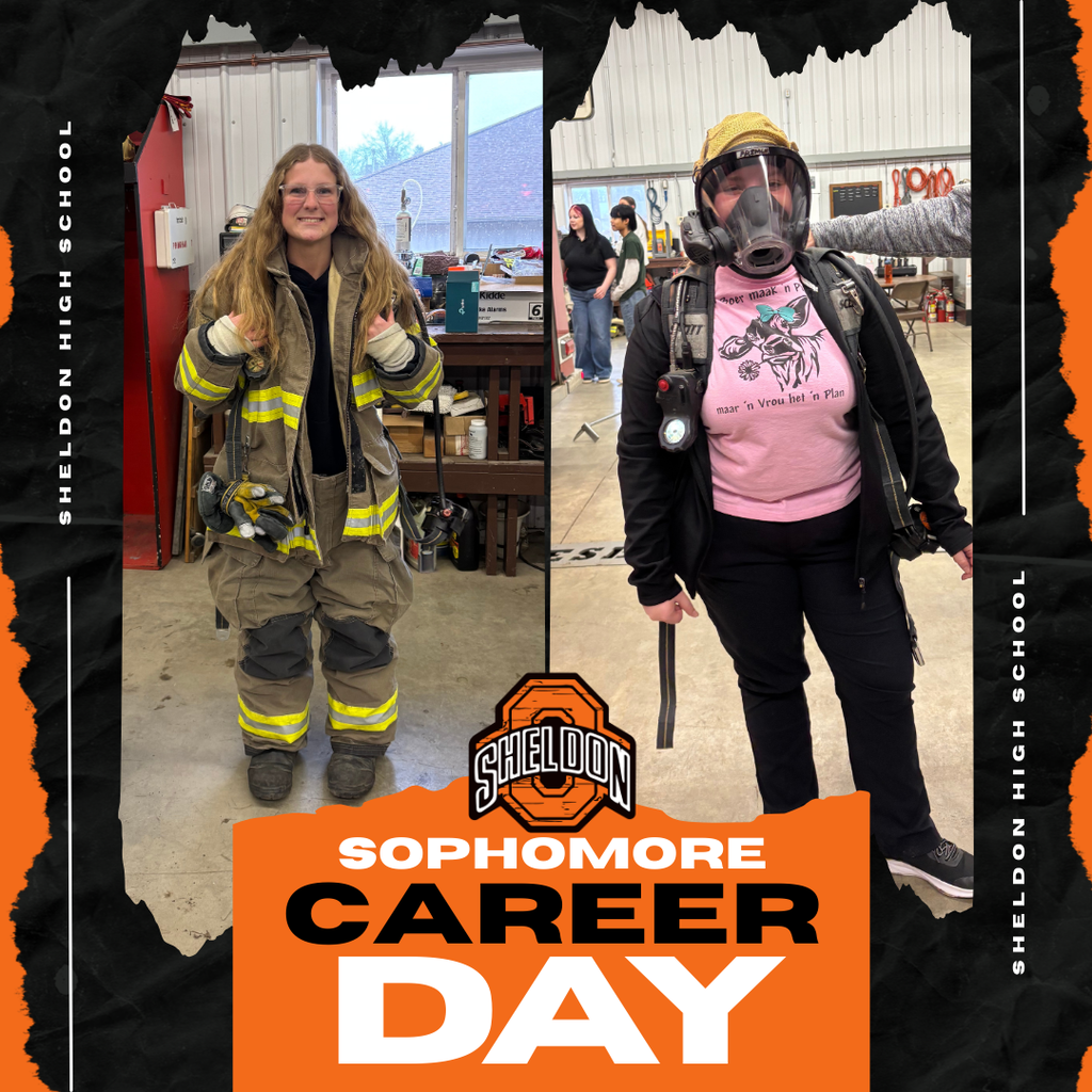 Sheldon High School sophomores recently attended Career Day, where they had the opportunity to explore a wide variety of career paths. Students heard from professionals in different fields, asked questions, and learned about the education, skills, and experiences needed for future success. Go Orabs!