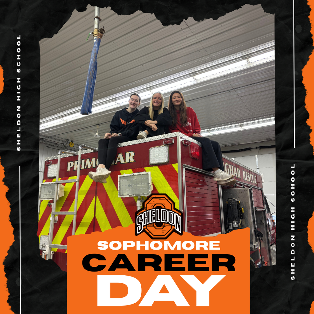 Sheldon High School sophomores recently attended Career Day, where they had the opportunity to explore a wide variety of career paths. Students heard from professionals in different fields, asked questions, and learned about the education, skills, and experiences needed for future success. Go Orabs!