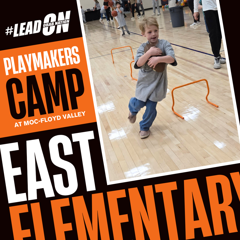 Sheldon East Elementary students recently participated in the Playmaker’s Camp at MOC-Floyd Valley, gaining valuable skills and experience while having a great time!