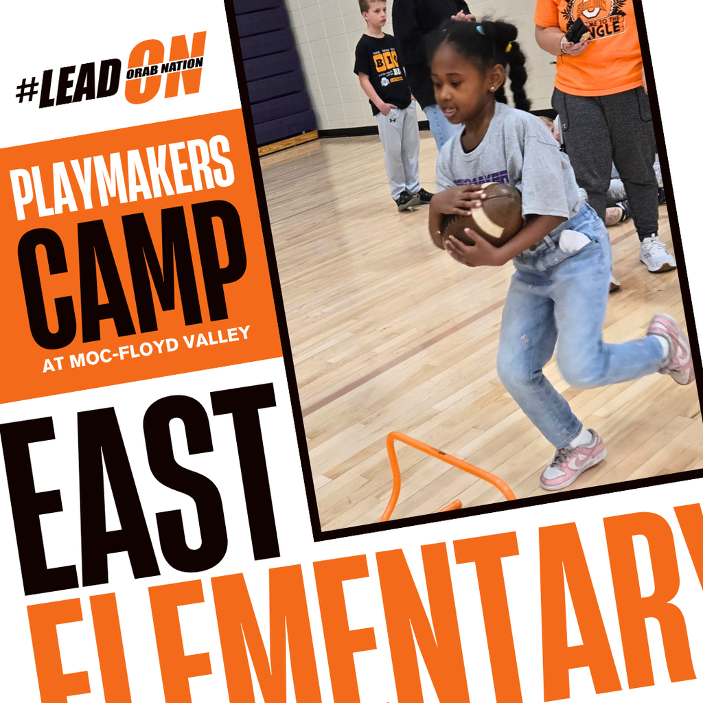 Sheldon East Elementary students recently participated in the Playmaker’s Camp at MOC-Floyd Valley, gaining valuable skills and experience while having a great time!