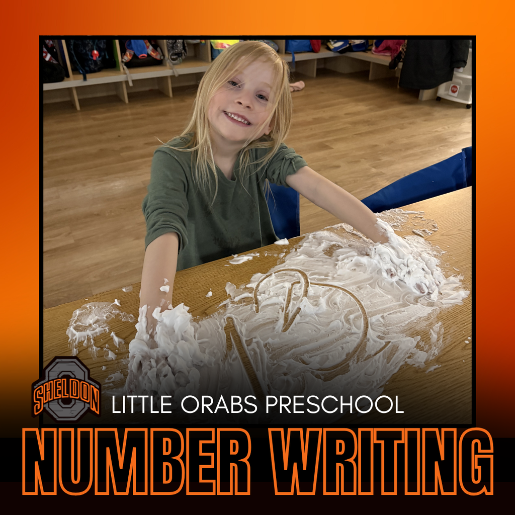 This week at Little Orabs Preschool, students practiced writing and reviewing their numbers using shaving cream! They loved the hands-on experience as they traced, wrote, and explored numbers in a fun, sensory-friendly way. Learning plus a little mess made for the best kind of day! Way to go Orabs!