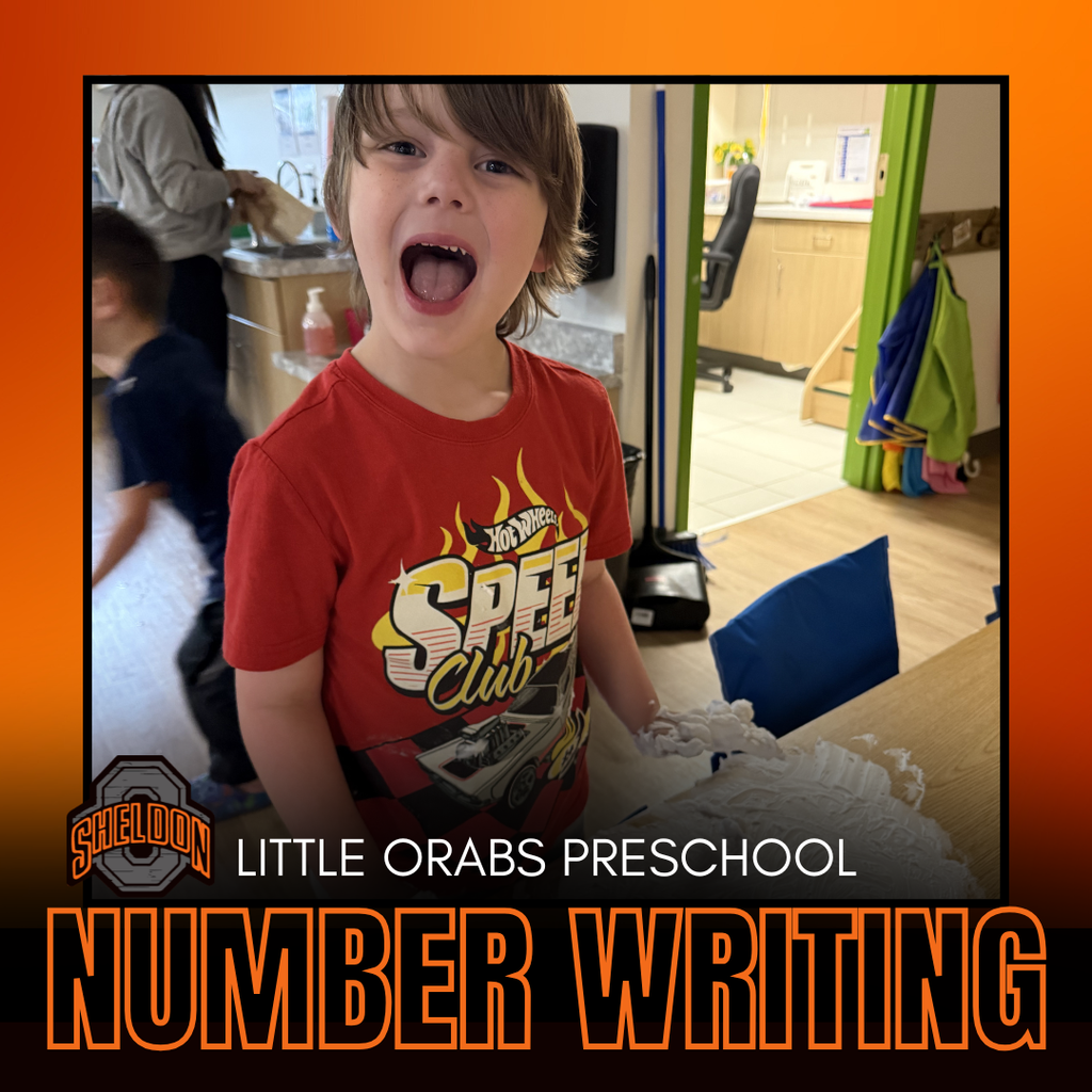 This week at Little Orabs Preschool, students practiced writing and reviewing their numbers using shaving cream! They loved the hands-on experience as they traced, wrote, and explored numbers in a fun, sensory-friendly way. Learning plus a little mess made for the best kind of day! Way to go Orabs!