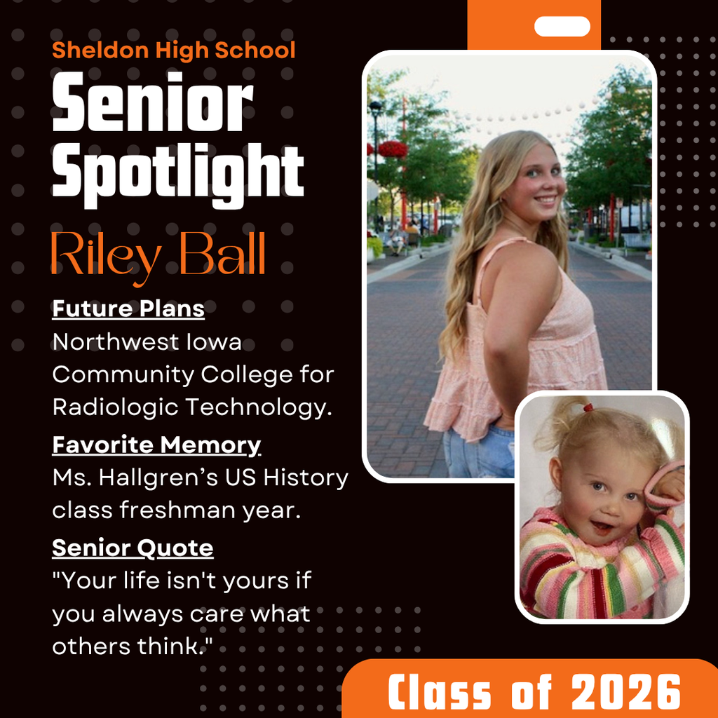 As the school year comes to a close, we proudly celebrate our Sheldon Orab seniors and all they have accomplished. Graduation is just around the corner, and we couldn’t be more excited to honor this outstanding group of students.  A special shoutout to our Sheldon High School Mass Media students, who have worked hard all semester to create the Senior Spotlight—highlighting and celebrating each member of the Class of 2026. Their dedication has helped capture the stories, achievements, and memories that make this class so special.  Be sure to check out the Senior Spotlights all month long and join us in congratulating them as they prepare to take their next steps. Once an Orab, always an Orab!  #leadon #orabs #sheldonorabs #orabnation #sheldoncommunityschooldistrict #sheldonhighschool #seniorspotlight #orabseniors #orabgraduation 