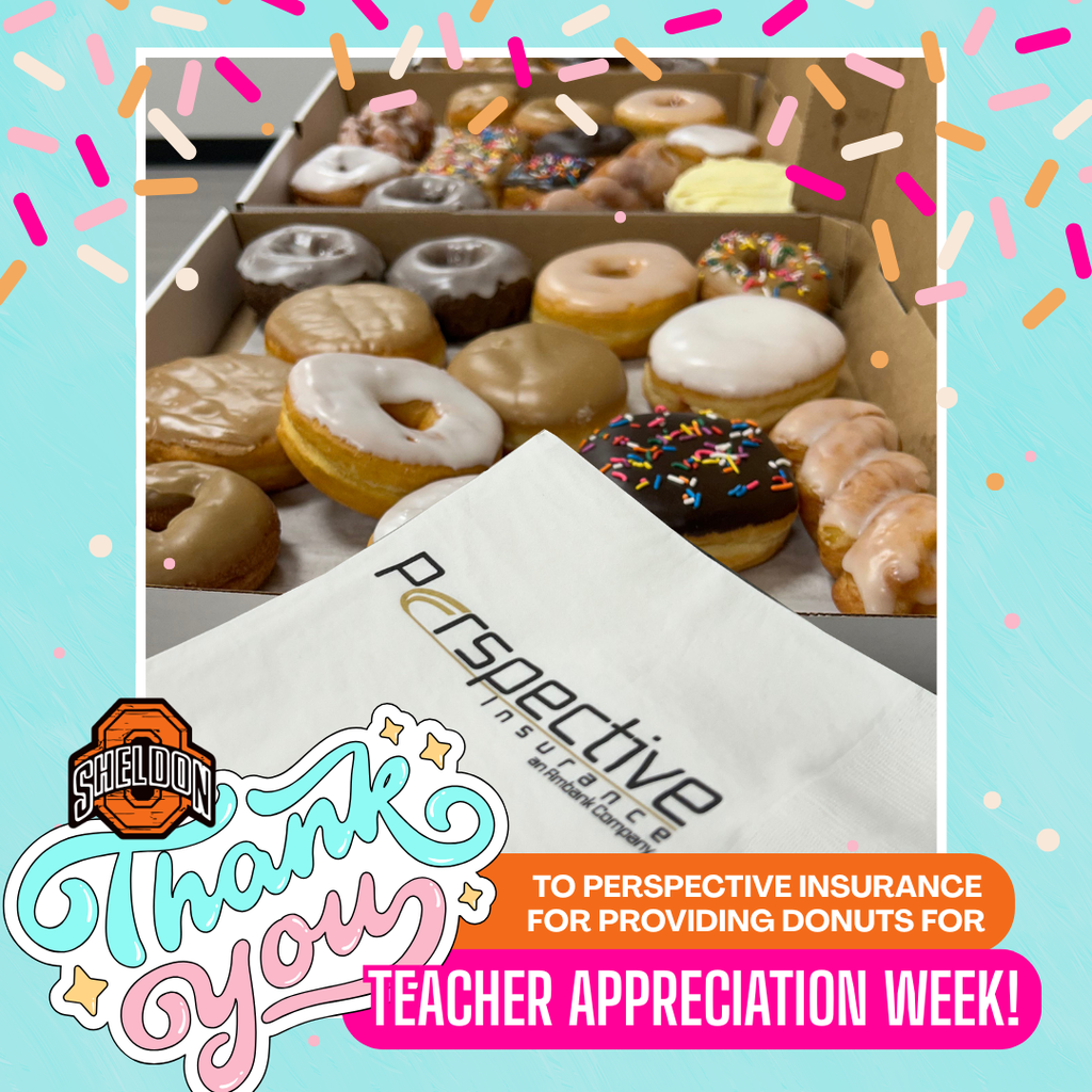 A huge thank you to Perspective Insurance for honoring our teachers and showing your support and appreciation during Teacher Appreciation Week! We are so grateful for the delicious donuts and for your kindness in recognizing the hard work and dedication of our staff. Your generosity and community support mean so much to us!