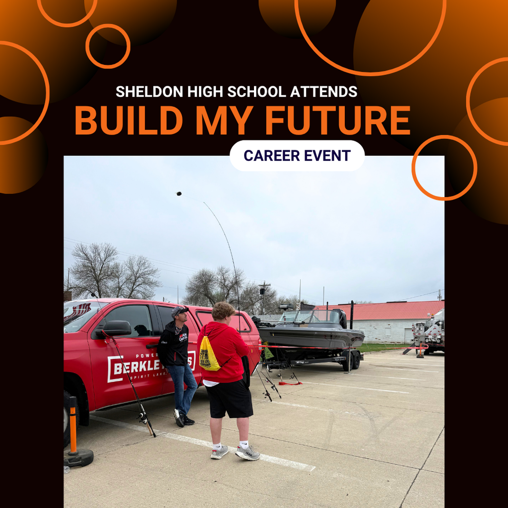 Sheldon High School students attended the Build My Future event hosted by the Iowa Lakes Corridor at the Clay County Event Center.  Students had the opportunity to explore a wide variety of career paths through interactive, hands-on experiences. Career fields included automotive, law enforcement, emergency services, military, manufacturing, construction, culinary arts, hospitality, healthcare, information technology, trucking and logistics, energy, and many more.  This event gave students valuable insight into future career opportunities while allowing them to connect with industry professionals and learn about the skills and training needed in today’s workforce.