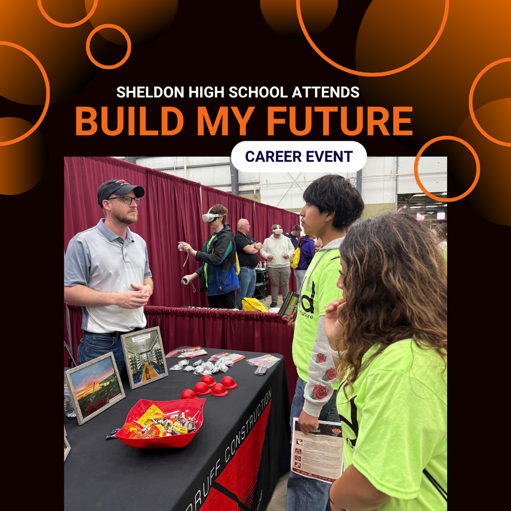 Sheldon High School students attended the Build My Future event hosted by the Iowa Lakes Corridor at the Clay County Event Center.  Students had the opportunity to explore a wide variety of career paths through interactive, hands-on experiences. Career fields included automotive, law enforcement, emergency services, military, manufacturing, construction, culinary arts, hospitality, healthcare, information technology, trucking and logistics, energy, and many more.  This event gave students valuable insight into future career opportunities while allowing them to connect with industry professionals and learn about the skills and training needed in today’s workforce.