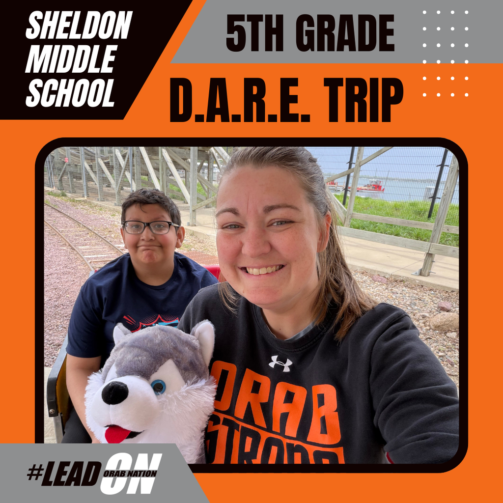 Sheldon Middle School 5th graders enjoyed a fun-filled day at Arnolds Park Amusement Park during their annual D.A.R.E. trip! Students celebrated their hard work and learned valuable lessons while making lasting memories with classmates and teachers. Way to go Orabs!