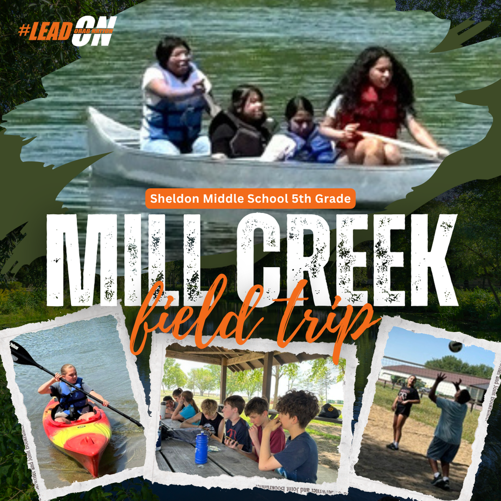 Sheldon Middle School 6th graders enjoyed a fun-filled field trip to Mill Creek on Friday, May 15! Students spent the day participating in a variety of outdoor activities and learning experiences, including fishing, games, geocaching, canoeing and kayaking. The day wrapped up with delicious s’mores and fun around the campfire. It was a great day of adventure, teamwork, and making memories together! Way to go Orabs!