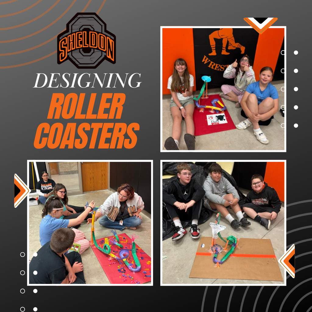 Sheldon Middle School 6th graders put their engineering skills to the test by designing and building roller coasters. Students had a great time using creativity, problem-solving, and teamwork to create their unique designs while exploring engineering concepts in a fun, hands-on way. Way to go Orabs!