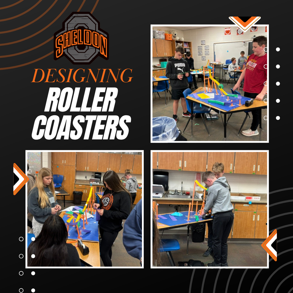 Sheldon Middle School 6th graders put their engineering skills to the test by designing and building roller coasters. Students had a great time using creativity, problem-solving, and teamwork to create their unique designs while exploring engineering concepts in a fun, hands-on way. Way to go Orabs!