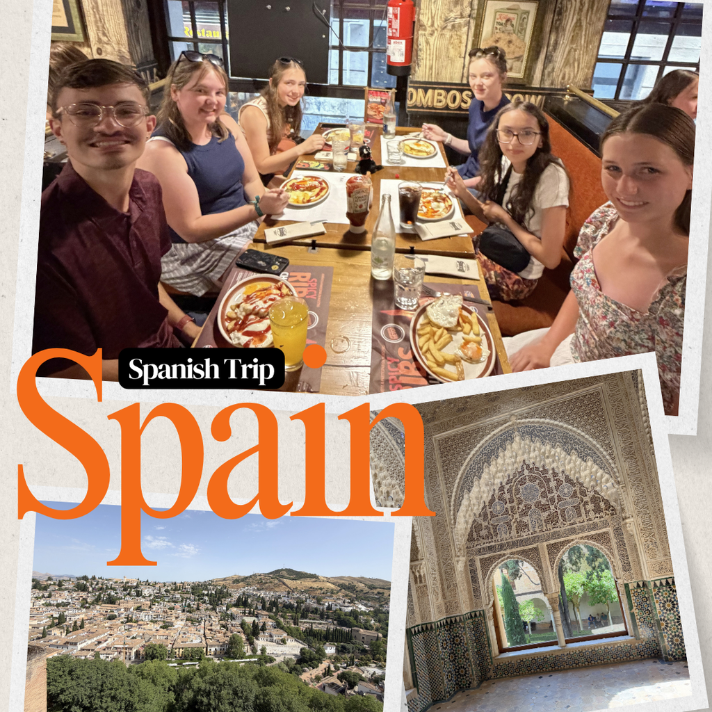 Sheldon High School Spanish students recently returned from an incredible trip to Spain, where they had the opportunity to immerse themselves in the language, culture, history, and traditions they have been studying in the classroom. From exploring historic landmarks to experiencing daily life in Spain, this was truly a memorable and enriching experience for all involved.  A huge thank you to Mr. Miller, Mrs. Wenthe, and Mrs. Keepers for accompanying our students and helping make this once-in-a-lifetime opportunity possible. Their dedication and support provided students with an unforgettable educational adventure that will leave lasting memories for years to come.