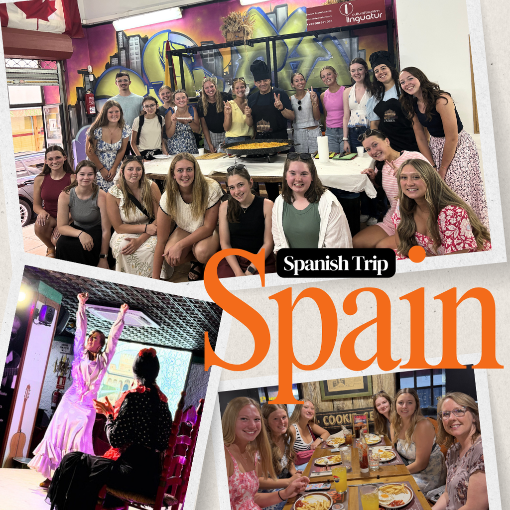 Sheldon High School Spanish students recently returned from an incredible trip to Spain, where they had the opportunity to immerse themselves in the language, culture, history, and traditions they have been studying in the classroom. From exploring historic landmarks to experiencing daily life in Spain, this was truly a memorable and enriching experience for all involved.  A huge thank you to Mr. Miller, Mrs. Wenthe, and Mrs. Keepers for accompanying our students and helping make this once-in-a-lifetime opportunity possible. Their dedication and support provided students with an unforgettable educational adventure that will leave lasting memories for years to come.