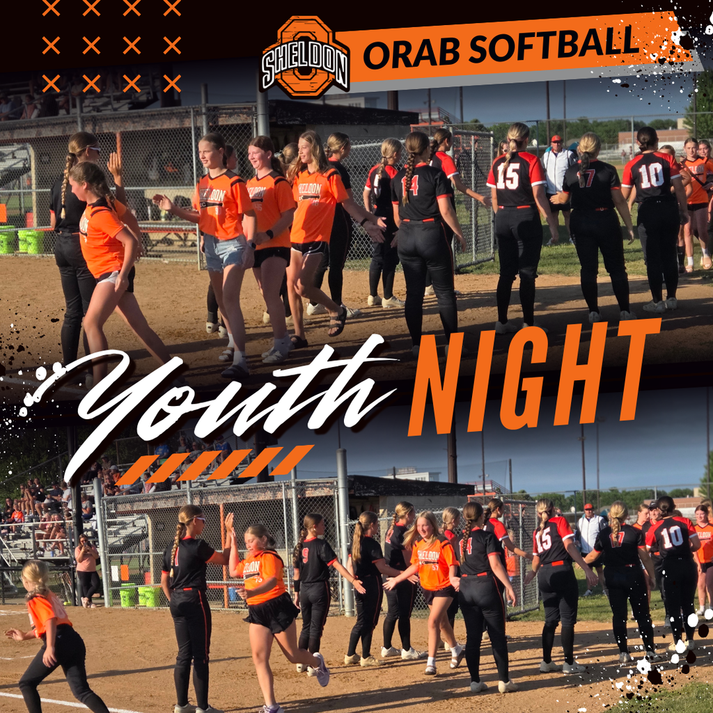 What a special evening celebrating the future of Orab Softball! Last Friday, our Sheldon Youth Softball players enjoyed an unforgettable JV/V game-day experience. They met the team before the game, ran onto the field with the players during introductions, stood together for the National Anthem, and joined the team for a pregame huddle before the first pitch. A huge thank you to our Sheldon High School softball players for being such incredible role models. Your leadership, positivity, and support for our young athletes are helping build a strong tradition and inspiring the next generation of Orab softball players. The future of Orab Softball is in great hands!