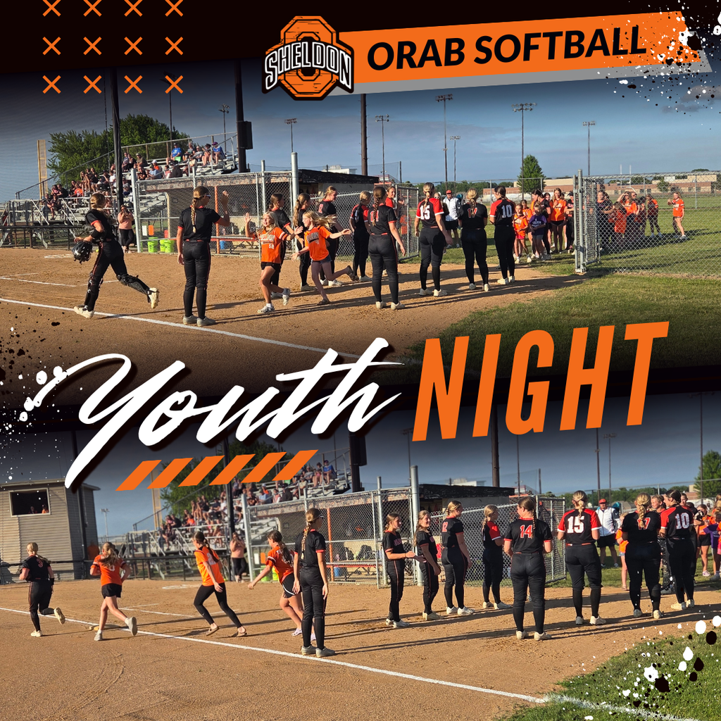 What a special evening celebrating the future of Orab Softball! Last Friday, our Sheldon Youth Softball players enjoyed an unforgettable JV/V game-day experience. They met the team before the game, ran onto the field with the players during introductions, stood together for the National Anthem, and joined the team for a pregame huddle before the first pitch. A huge thank you to our Sheldon High School softball players for being such incredible role models. Your leadership, positivity, and support for our young athletes are helping build a strong tradition and inspiring the next generation of Orab softball players. The future of Orab Softball is in great hands!