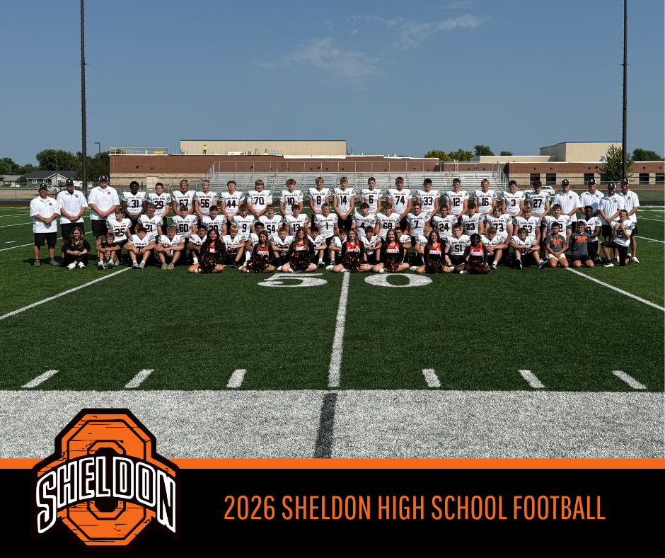 Best wishes to all of our Sheldon High School students as they begin another exciting fall season! We’re cheering you on in all of your sports, activities, performances, and events. Work hard, support one another, represent Sheldon with pride, and most importantly, enjoy every moment! We can’t wait to see all you accomplish this fall. Good luck, Orabs! Lead On!