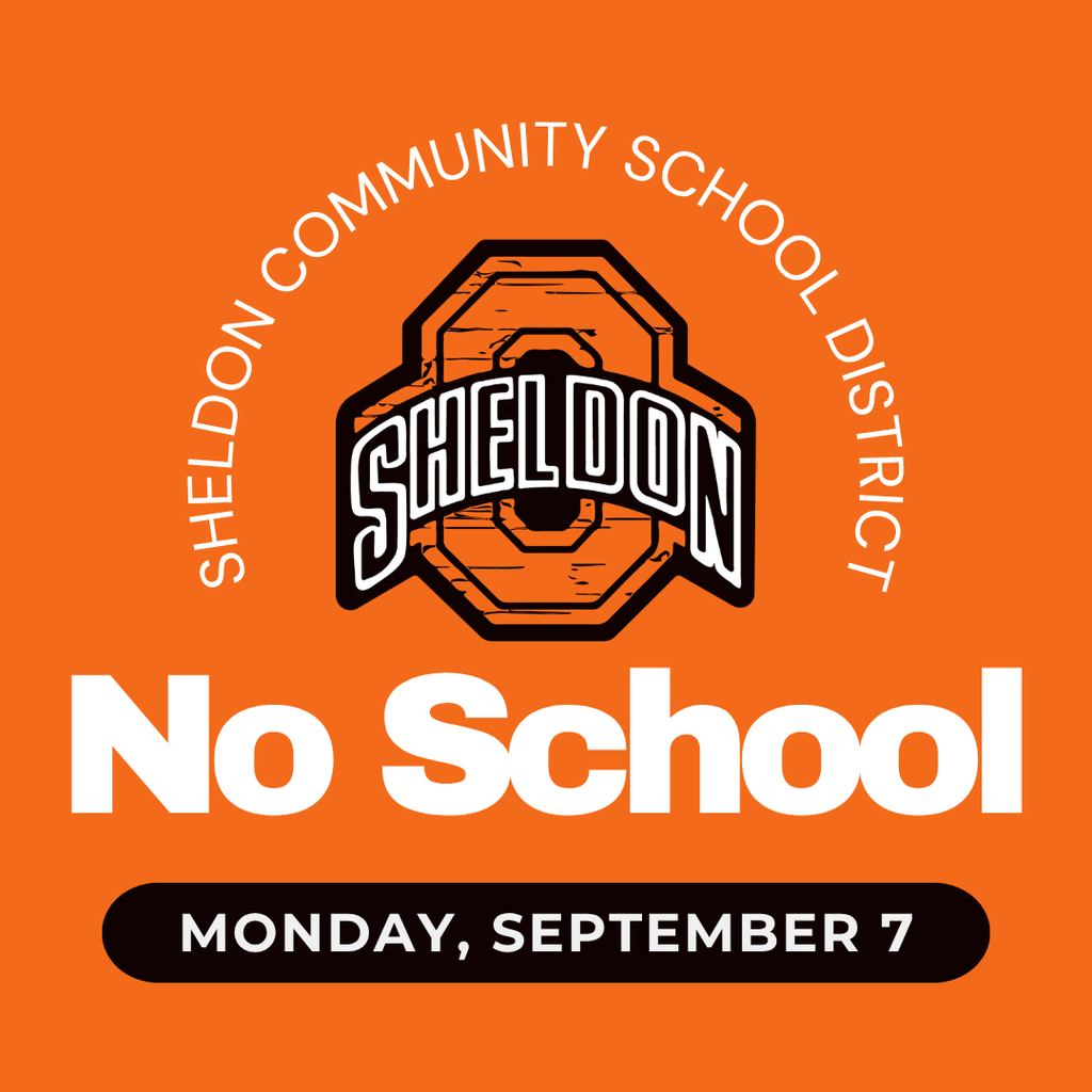 Just a reminder that there will be NO SCHOOL on Monday, September 7, in observance of Labor Day.
