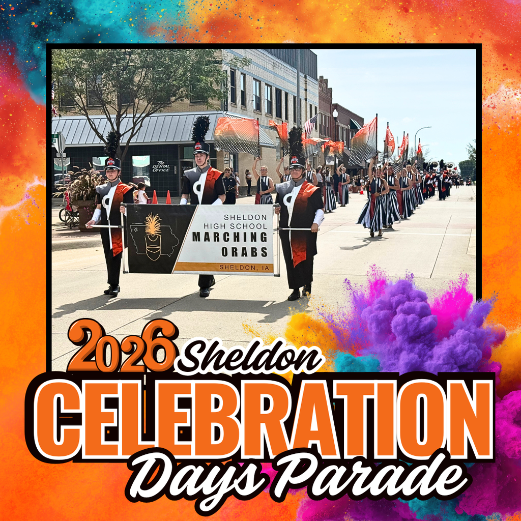Sheldon Celebration Days Parade! What a great way to celebrate our community! Sheldon staff and students proudly participated in the Sheldon Celebration Days Parade on Labor Day! Thank you to everyone who came out to support our Orabs and help make the parade such a fun community tradition! GO ORABS! #leadon #orabs #sheldonorabs #orabnation #sheldoncommunityschooldistrict #marchingorabs #orabmarchingband #orabdanceteam #orabschoolbus #orabhomecomingcourt #sheldoncelebrationdaysparade