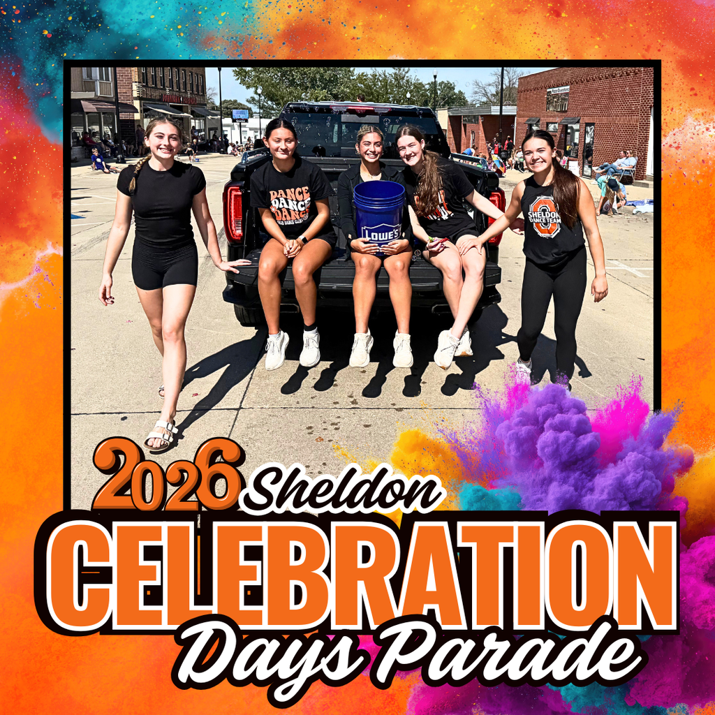 Sheldon Celebration Days Parade! What a great way to celebrate our community! Sheldon staff and students proudly participated in the Sheldon Celebration Days Parade on Labor Day! Thank you to everyone who came out to support our Orabs and help make the parade such a fun community tradition! GO ORABS! #leadon #orabs #sheldonorabs #orabnation #sheldoncommunityschooldistrict #marchingorabs #orabmarchingband #orabdanceteam #orabschoolbus #orabhomecomingcourt #sheldoncelebrationdaysparade