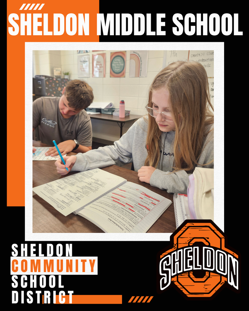 A Day in the Life of Sheldon Middle School! Take a look inside a typical day at Sheldon Middle School, where students are learning, connecting with friends, exploring new ideas, and making the most of every moment at school! Way to go Orabs! 🎥 Created by Sheldon High School Mass Media student, Kendalyn Sterler