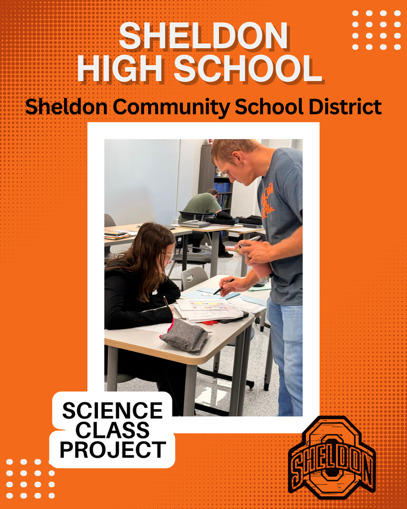 Science in Action at Sheldon High School Mr. K’s Science class is working hard on their latest project! Students are putting their knowledge to work, collaborating, and getting hands-on with science. Way to go Orabs! 📸 Created by Sheldon High School Mass Media student, Oscar Herrera Tinoco