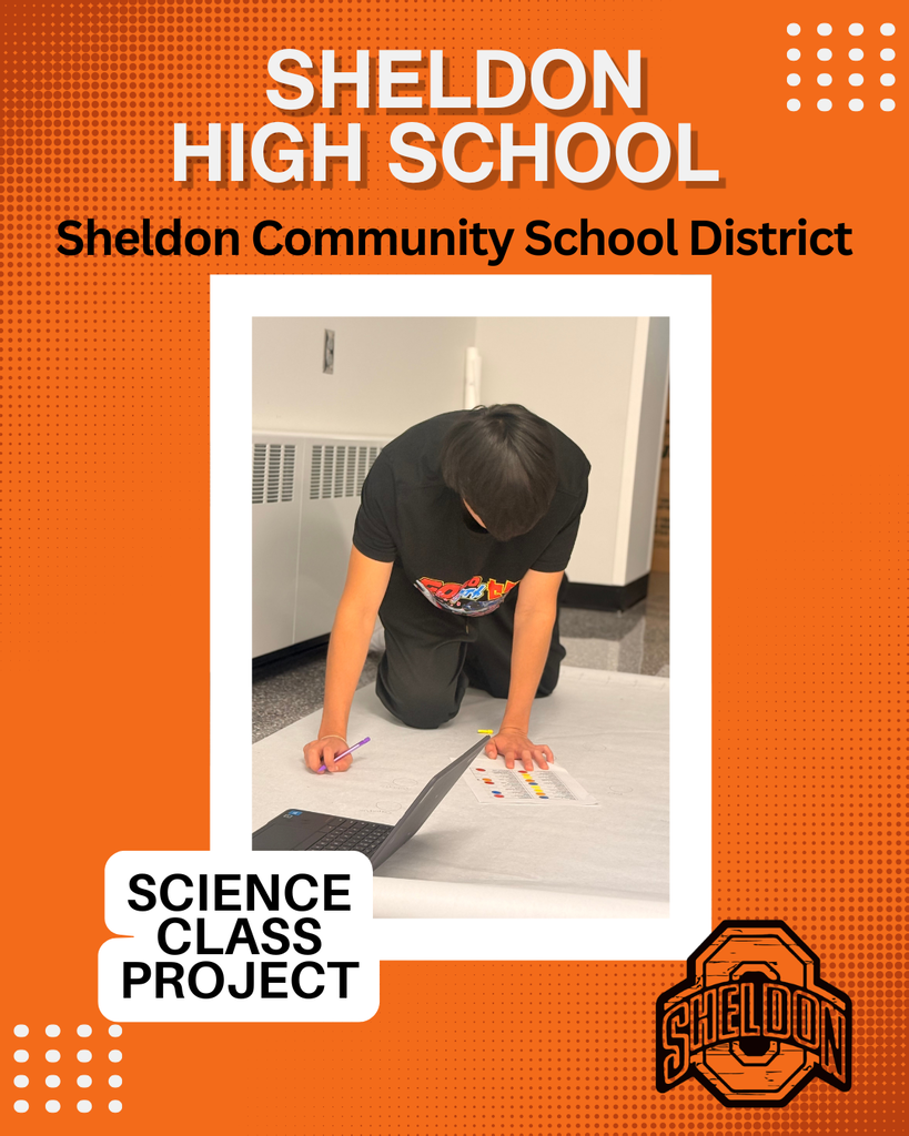 Science in Action at Sheldon High School Mr. K’s Science class is working hard on their latest project! Students are putting their knowledge to work, collaborating, and getting hands-on with science. Way to go Orabs! 📸 Created by Sheldon High School Mass Media student, Oscar Herrera Tinoco