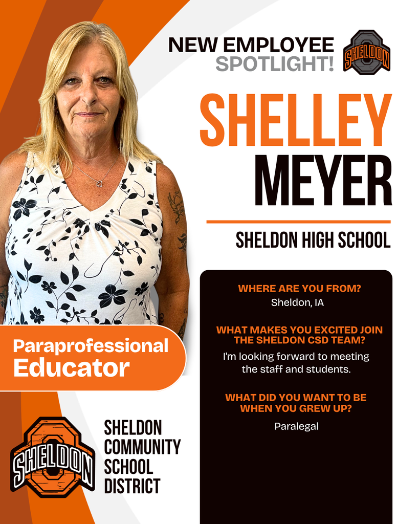 NEW EMPLOYEE SPOTLIGHT! We’re excited to introduce you to our new teachers and staff members and give our community a chance to get to know the people who will be making a difference in the lives of our students. Over the coming weeks, we’ll be featuring our new employees and sharing a little about who they are, their role in our district, and what they’re looking forward to this school year. Help us give Shelley a warm Orab welcome!