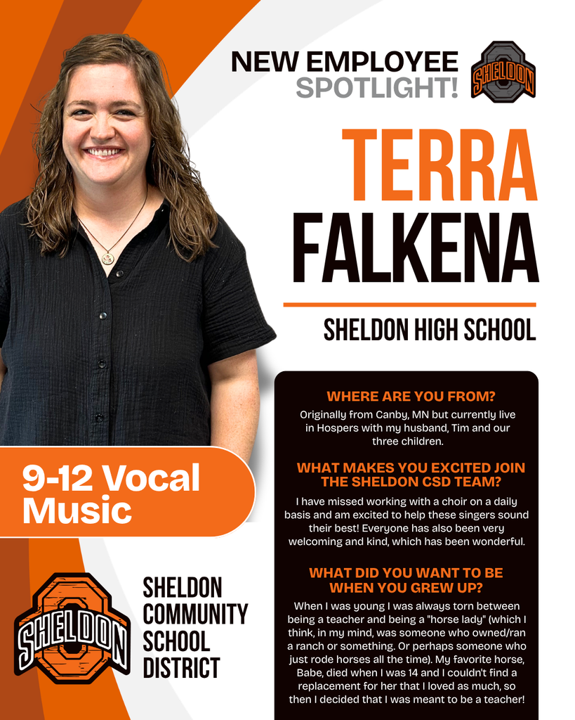 NEW EMPLOYEE SPOTLIGHT! We’re excited to introduce you to our new teachers and staff members and give our community a chance to get to know the people who will be making a difference in the lives of our students. Over the coming weeks, we’ll be featuring our new employees and sharing a little about who they are, their role in our district, and what they’re looking forward to this school year. Help us give Terra a warm Orab welcome!