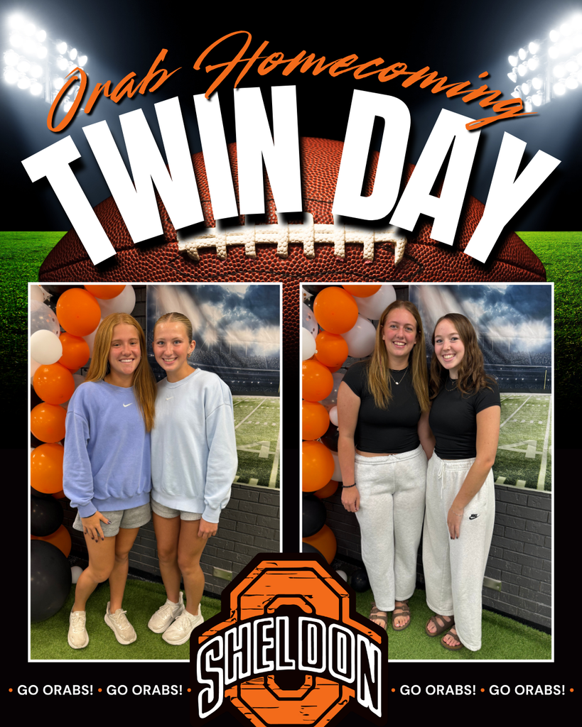 DRESS UP DAY 2 - TWIN DAY - PART 1 Homecoming Week is getting more spirited by the day! Staff and students showed off their school spirit for twin day! From perfectly coordinated outfits to fun group looks, Orab Nation brought the creativity and teamwork to the halls. Keep the spirit going, Orabs! Go Orabs!