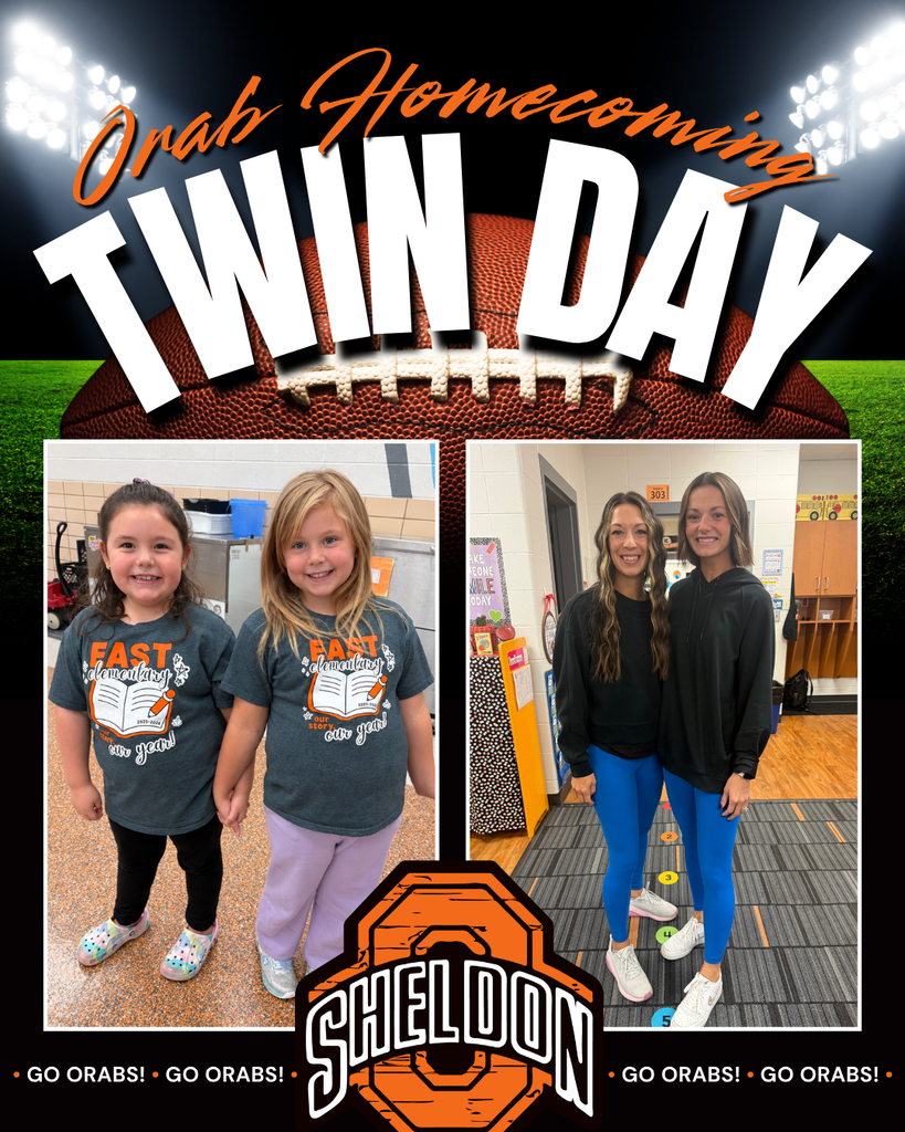 DRESS UP DAY 2 - TWIN DAY - PART 1 Homecoming Week is getting more spirited by the day! Staff and students showed off their school spirit for twin day! From perfectly coordinated outfits to fun group looks, Orab Nation brought the creativity and teamwork to the halls. Keep the spirit going, Orabs! Go Orabs!