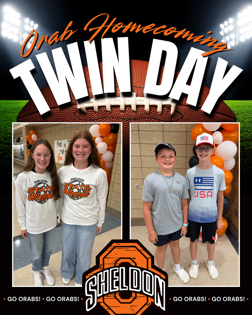 DRESS UP DAY 2 - TWIN DAY - PART 1 Homecoming Week is getting more spirited by the day! Staff and students showed off their school spirit for twin day! From perfectly coordinated outfits to fun group looks, Orab Nation brought the creativity and teamwork to the halls. Keep the spirit going, Orabs! Go Orabs!
