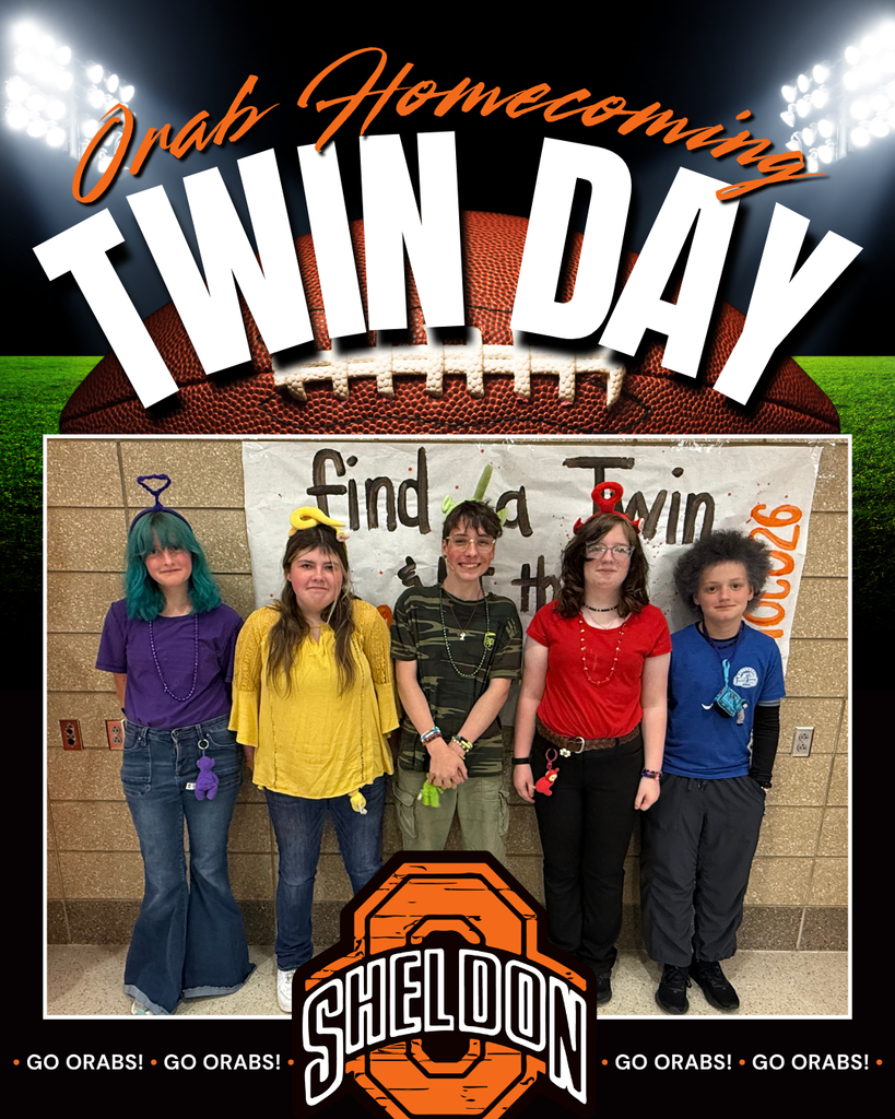 DRESS UP DAY 2 - TWIN DAY - PART 3 Homecoming Week is getting more spirited by the day! Staff and students showed off their school spirit for twin day! From perfectly coordinated outfits to fun group looks, Orab Nation brought the creativity and teamwork to the halls. Keep the spirit going, Orabs! Go Orabs!
