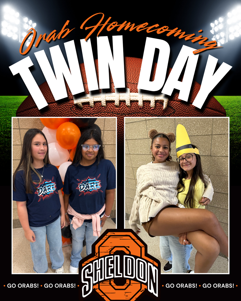 DRESS UP DAY 2 - TWIN DAY - PART 4 Homecoming Week is getting more spirited by the day! Staff and students showed off their school spirit for twin day! From perfectly coordinated outfits to fun group looks, Orab Nation brought the creativity and teamwork to the halls. Keep the spirit going, Orabs! Go Orabs!