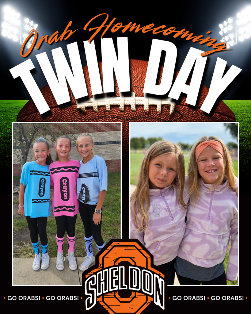DRESS UP DAY 2 - TWIN DAY - PART 4 Homecoming Week is getting more spirited by the day! Staff and students showed off their school spirit for twin day! From perfectly coordinated outfits to fun group looks, Orab Nation brought the creativity and teamwork to the halls. Keep the spirit going, Orabs! Go Orabs!