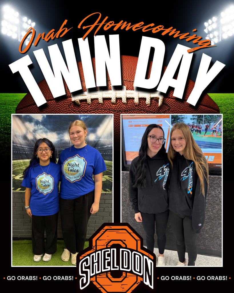DRESS UP DAY 2 - TWIN DAY - PART 4 Homecoming Week is getting more spirited by the day! Staff and students showed off their school spirit for twin day! From perfectly coordinated outfits to fun group looks, Orab Nation brought the creativity and teamwork to the halls. Keep the spirit going, Orabs! Go Orabs!
