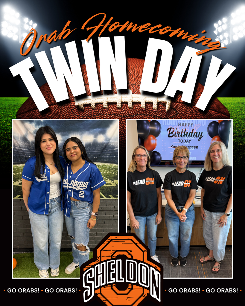 DRESS UP DAY 2 - TWIN DAY - PART 4 Homecoming Week is getting more spirited by the day! Staff and students showed off their school spirit for twin day! From perfectly coordinated outfits to fun group looks, Orab Nation brought the creativity and teamwork to the halls. Keep the spirit going, Orabs! Go Orabs!