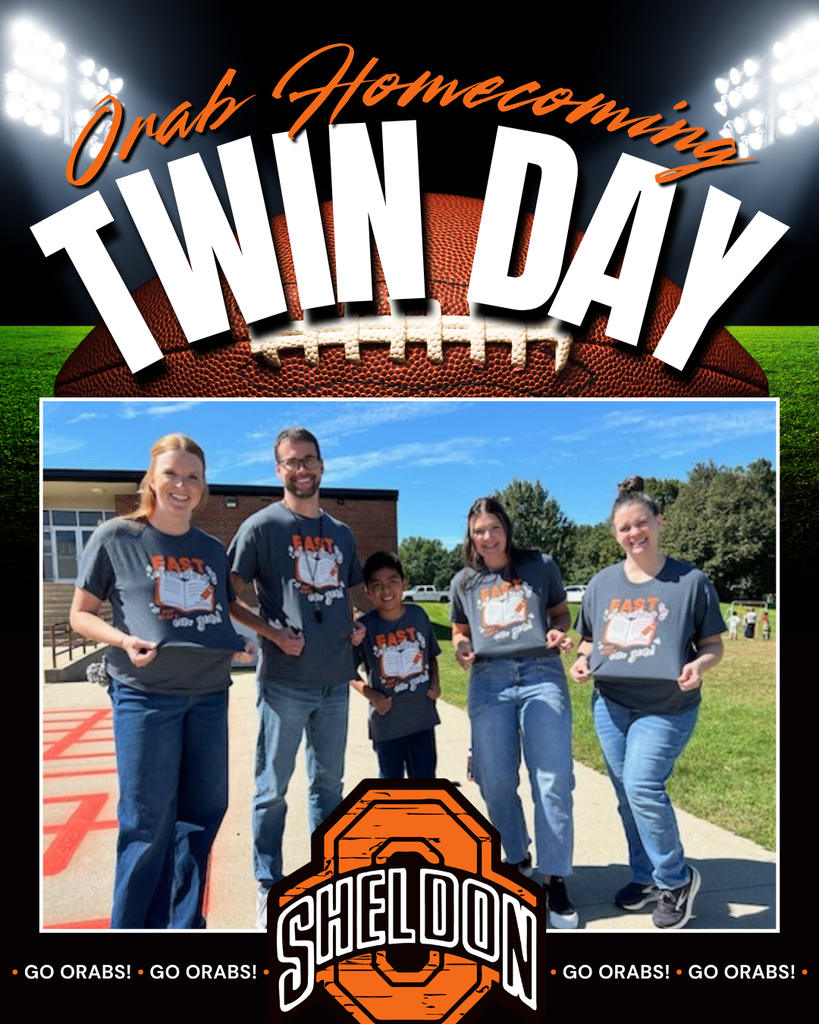 DRESS UP DAY 2 - TWIN DAY - PART 4 Homecoming Week is getting more spirited by the day! Staff and students showed off their school spirit for twin day! From perfectly coordinated outfits to fun group looks, Orab Nation brought the creativity and teamwork to the halls. Keep the spirit going, Orabs! Go Orabs!