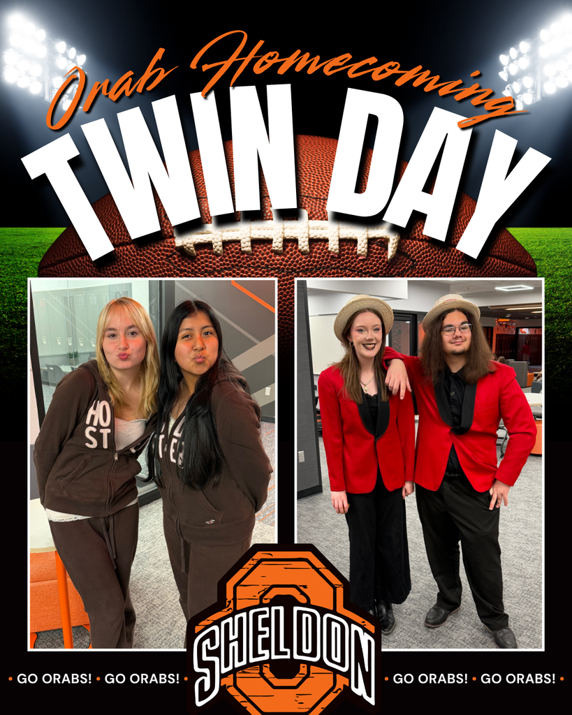 DRESS UP DAY 2 - TWIN DAY - PART 5 Homecoming Week is getting more spirited by the day! Staff and students showed off their school spirit for twin day! From perfectly coordinated outfits to fun group looks, Orab Nation brought the creativity and teamwork to the halls. Keep the spirit going, Orabs! Go Orabs!