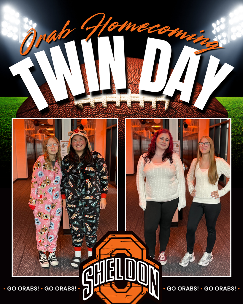 DRESS UP DAY 2 - TWIN DAY - PART 5 Homecoming Week is getting more spirited by the day! Staff and students showed off their school spirit for twin day! From perfectly coordinated outfits to fun group looks, Orab Nation brought the creativity and teamwork to the halls. Keep the spirit going, Orabs! Go Orabs!