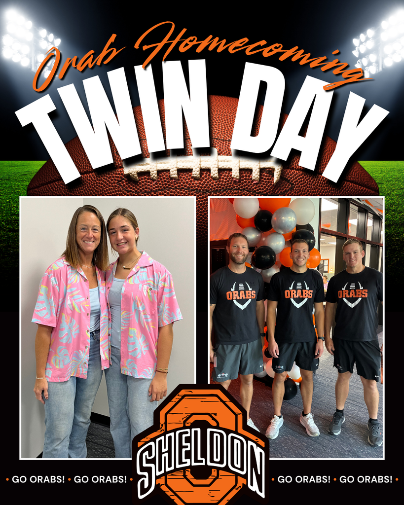 DRESS UP DAY 2 - TWIN DAY - PART 6 Homecoming Week is getting more spirited by the day! Staff and students showed off their school spirit for twin day! From perfectly coordinated outfits to fun group looks, Orab Nation brought the creativity and teamwork to the halls. Keep the spirit going, Orabs! Go Orabs!